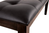 Haddigan Dark Brown Dining Bench from Ashley - Luna Furniture