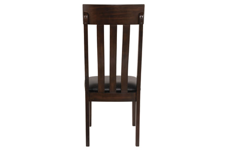 Haddigan Dark Brown Dining Chair, Set of 2 from Ashley - Luna Furniture