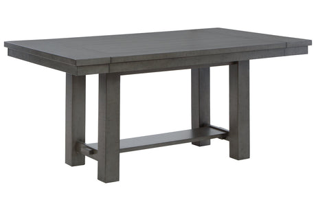 Myshanna Gray Dining Extension Table