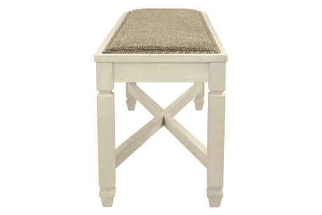 Bolanburg Two-tone Dining Bench from Ashley - Luna Furniture