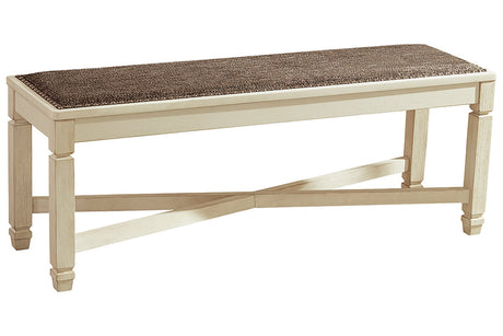 Bolanburg Two-tone Dining Bench from Ashley - Luna Furniture