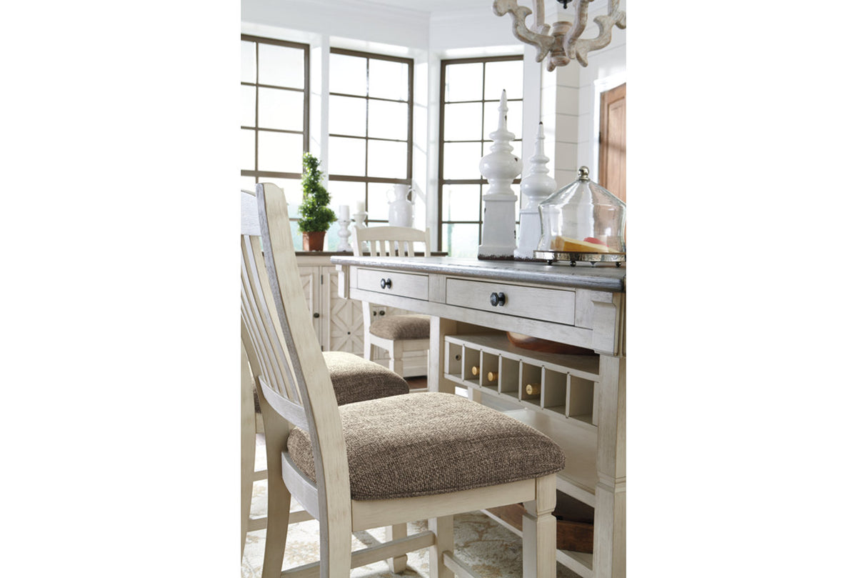 Bolanburg Antique White Counter Height Dining Table from Ashley - Luna Furniture