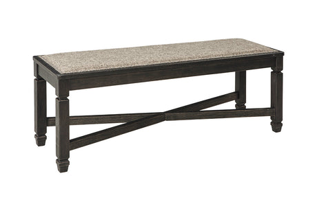Tyler Creek Black/Grayish Brown Dining Bench from Ashley - Luna Furniture