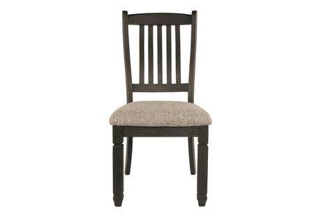 Tyler Creek Black/Grayish Brown Dining Chair, Set of 2 from Ashley - Luna Furniture
