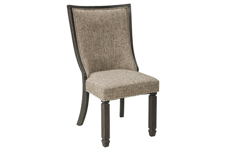 Tyler Creek Black/Grayish Brown Dining Chair, Set of 2 from Ashley - Luna Furniture
