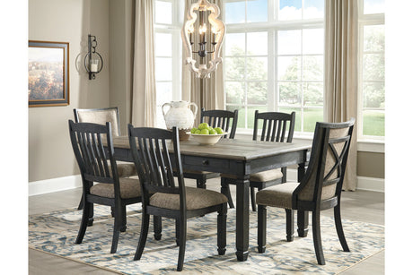 Tyler Creek Black/Grayish Brown Dining Chair, Set of 2 from Ashley - Luna Furniture