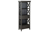 Tyler Creek Black/Gray Display Cabinet from Ashley - Luna Furniture