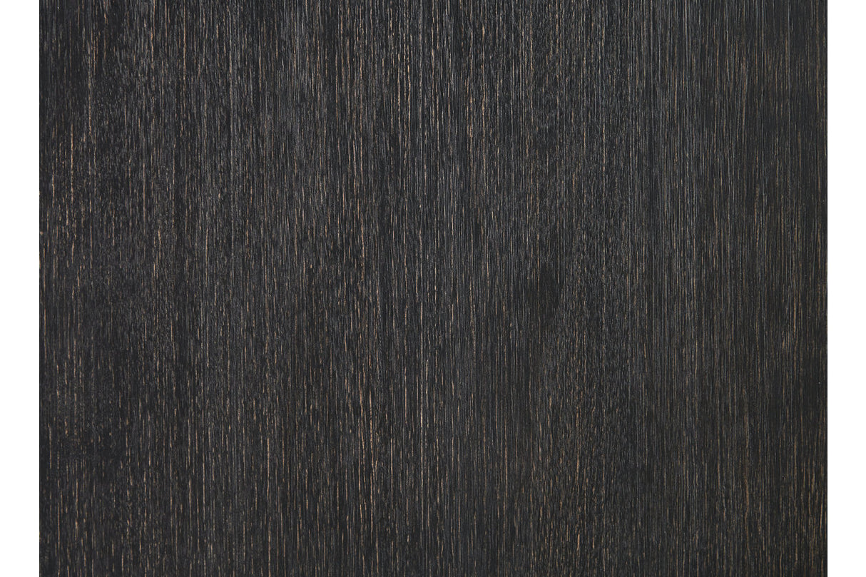Tyler Creek Black/Gray Display Cabinet from Ashley - Luna Furniture