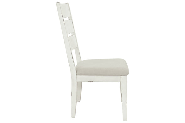 Grindleburg Antique White Dining Chair, Set of 2