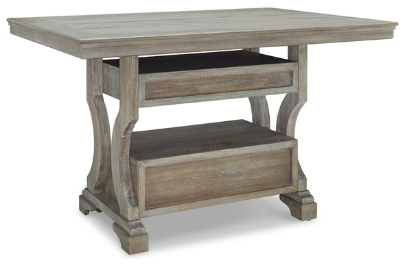 Moreshire Bisque Counter Height Dining Table