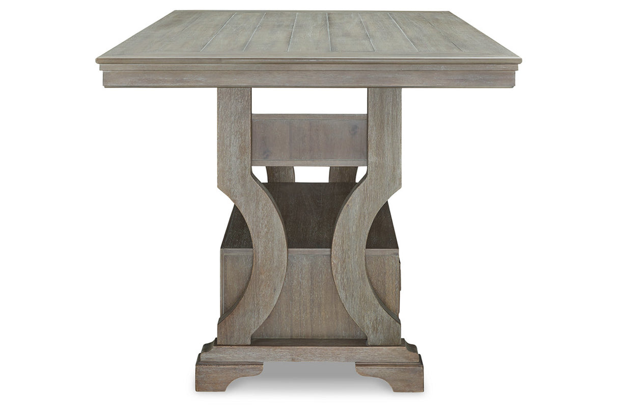 Moreshire Bisque Counter Height Dining Table