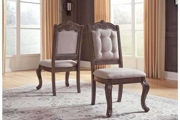 Charmond Brown Dining Chair, Set of 2