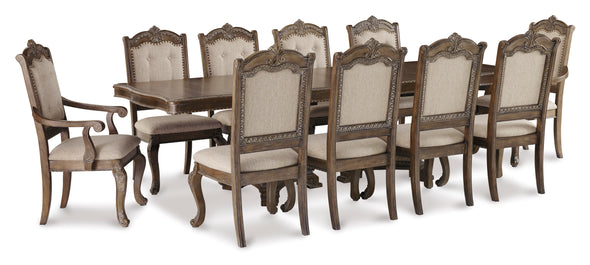 Charmond Brown Extendable Dining Set