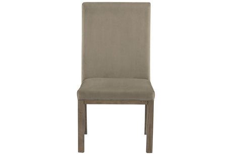 Chrestner Gray Dining Chair, Set of 2 from Ashley - Luna Furniture