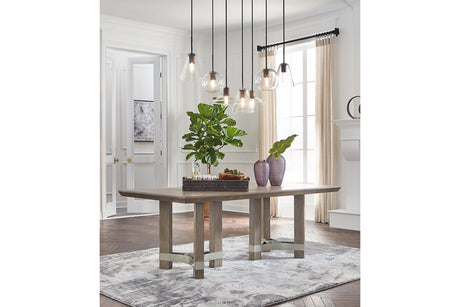 Chrestner Gray Dining Table from Ashley - Luna Furniture