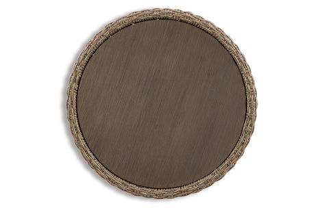 DANSON Beige Outdoor End Table from Ashley - Luna Furniture