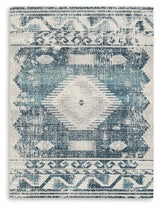 Daddridge Blue/Gray/Ivory 8' x 10' Rug from Ashley Furniture - Luna Furniture
