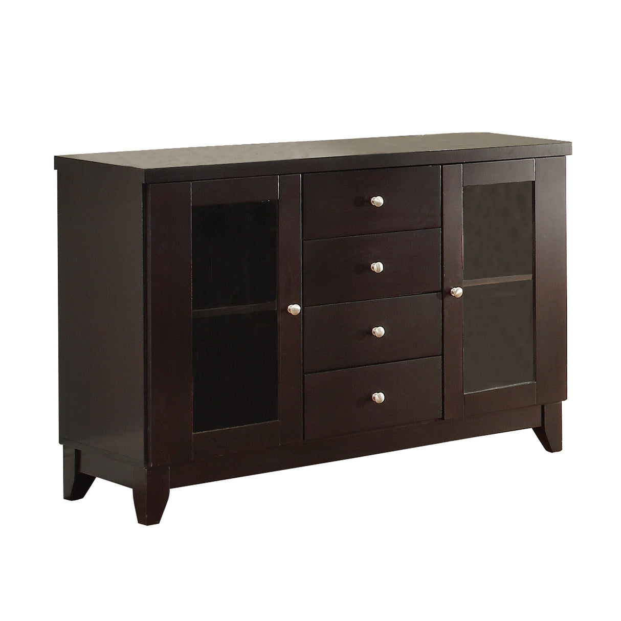 Daisy Dark Brown Server from Homelegance - Luna Furniture