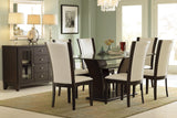 Daisy Dark Brown Server from Homelegance - Luna Furniture