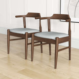 Daisy Dining Chair (Set of 2) Grey Fabric from Ashcroft Furniture - Luna Furniture