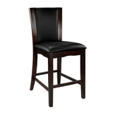 Daisy Espresso/Dark Brown Counter Height Chair, Set of 2 from Homelegance - Luna Furniture
