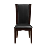 Daisy Espresso/Dark Brown Side Chair, Set of 2 from Homelegance - Luna Furniture