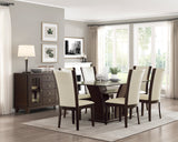 Daisy Espresso/White Side Chair, Set of 2 from Homelegance - Luna Furniture