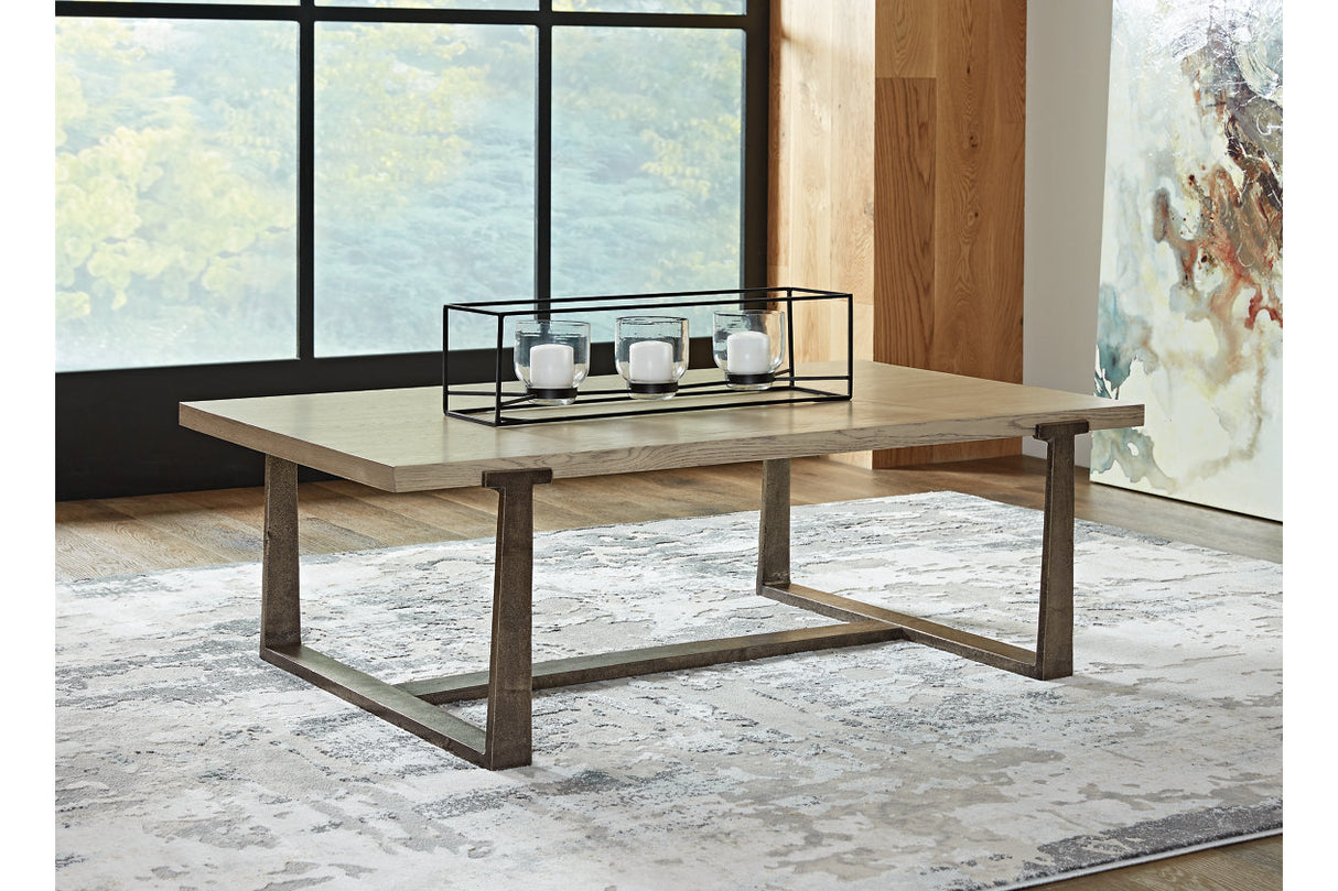 Dalenville Gray Coffee Table from Ashley - Luna Furniture