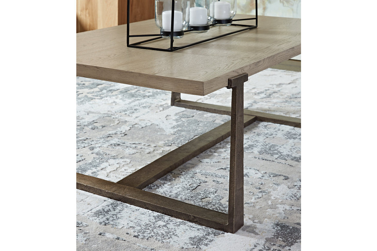 Dalenville Gray Coffee Table from Ashley - Luna Furniture
