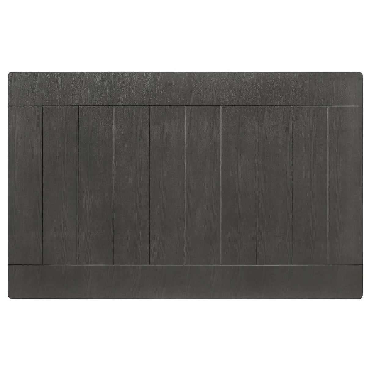 Dalila Dark Gray Rectangular Plank Top Dining Table from Coaster - Luna Furniture