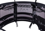 Dallas Smoke and Black Curved Bar Unit from Coaster - Luna Furniture