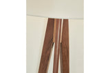 Dallson Brown Floor Lamp from Ashley - Luna Furniture