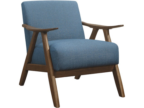 Damala Blue Accent Chair from Homelegance - Luna Furniture