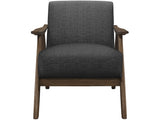 Damala Dark Gray Accent Chair from Homelegance - Luna Furniture