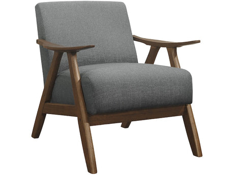Damala Gray Accent Chair from Homelegance - Luna Furniture