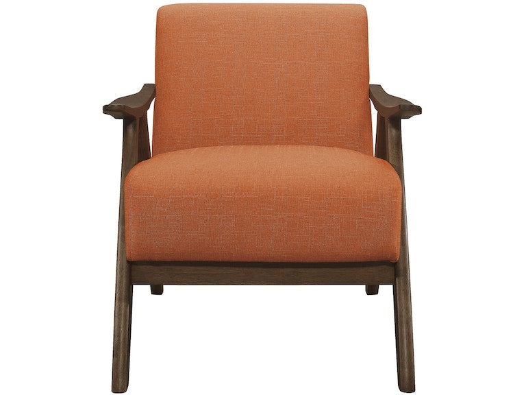 Damala Orange Accent Chair from Homelegance - Luna Furniture
