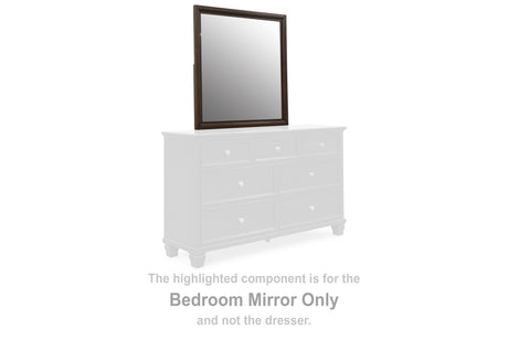 Danabrin Brown Bedroom Mirror (Mirror Only) from Ashley - Luna Furniture