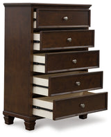 Danabrin Brown Chest of Drawers from Ashley - Luna Furniture