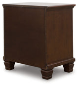 Danabrin Brown Nightstand from Ashley Furniture - Luna Furniture