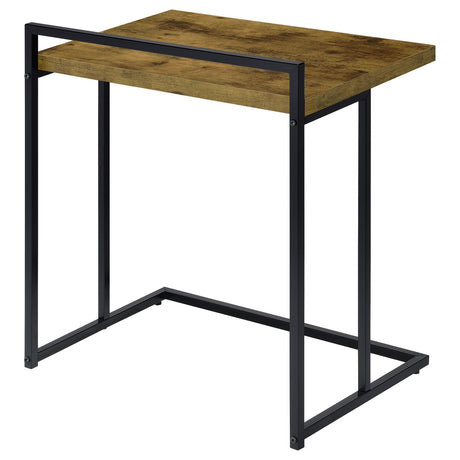 Dani Rectangular Snack Table with Metal Base from Coaster - Luna Furniture