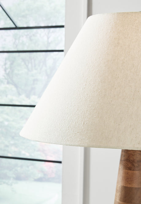 Danset Brown Floor Lamp from Ashley - Luna Furniture