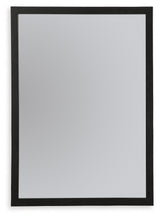 Danziar Black Bedroom Mirror (Mirror Only) from Ashley - Luna Furniture