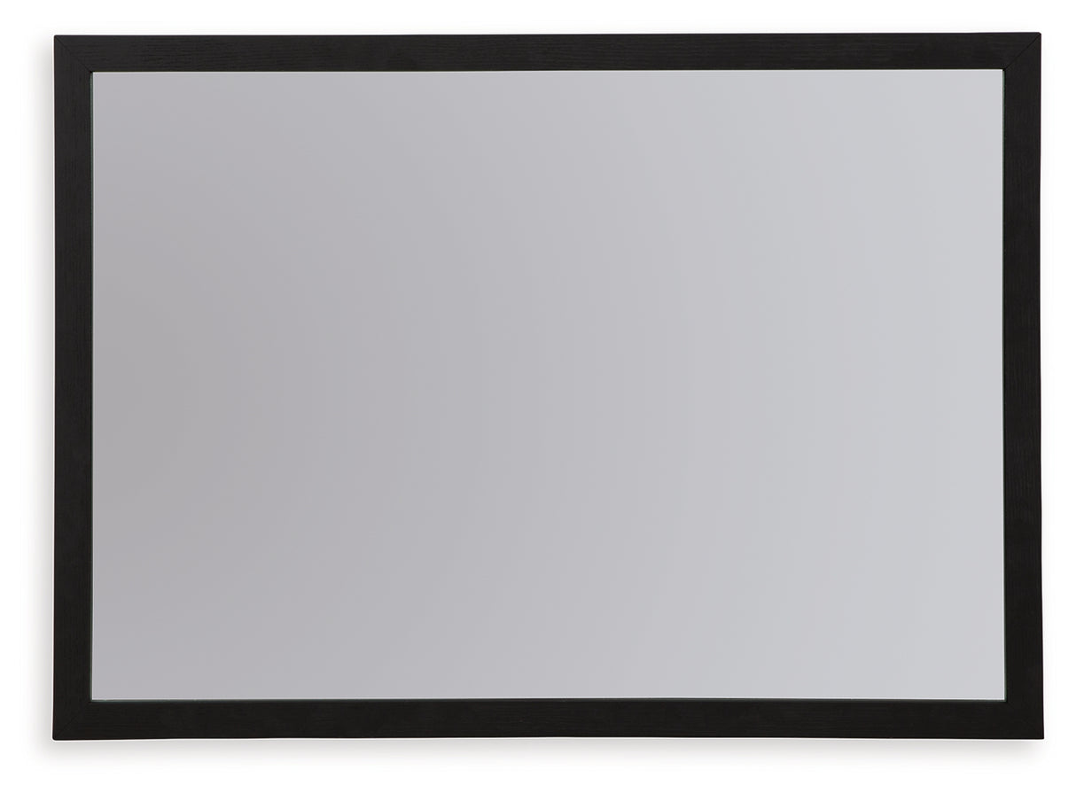 Danziar Black Bedroom Mirror (Mirror Only) from Ashley - Luna Furniture