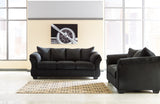 Darcy Black Living Room Set from Ashley - Luna Furniture