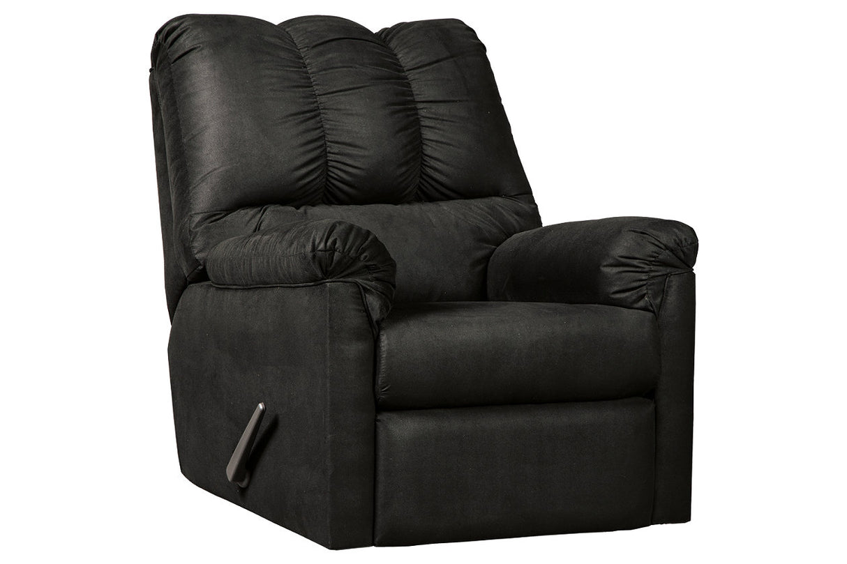 Darcy Black Recliner from Ashley - Luna Furniture