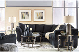 Darcy Black Recliner from Ashley - Luna Furniture