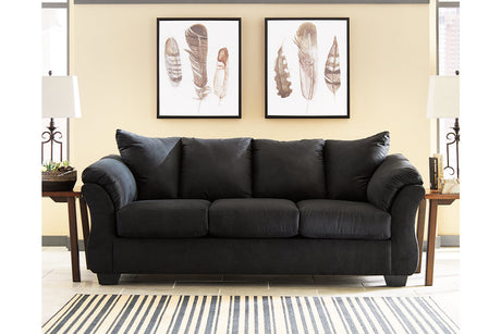 Darcy Black Sofa from Ashley - Luna Furniture