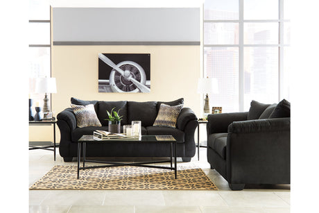 Darcy Black Sofa from Ashley - Luna Furniture