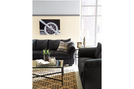 Darcy Black Sofa from Ashley - Luna Furniture
