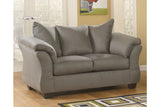 Darcy Cobblestone Loveseat from Ashley - Luna Furniture